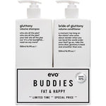 Evo Bride of Gluttony Shampoo & Conditioner 500ml Buddie Duo (with free pumps)