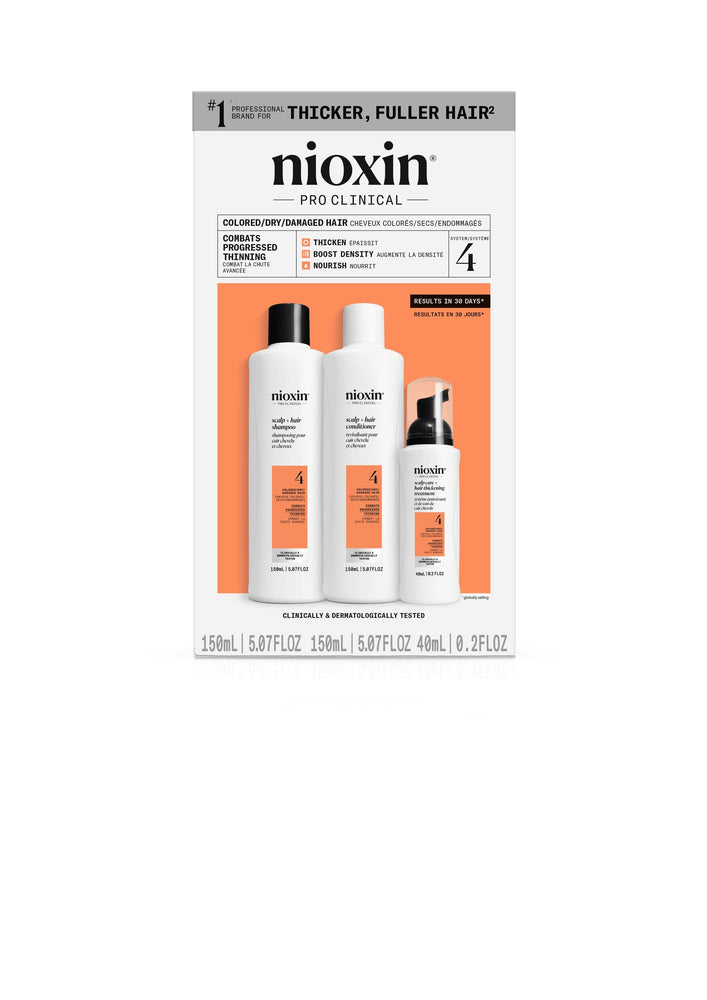 Nioxin System Trial Size Kit 4 (for progressed thinning and coloured/damaged hair)