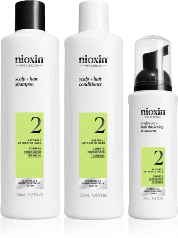 Nioxin System Kit 2 (for progressed thinning natural untreated hair)